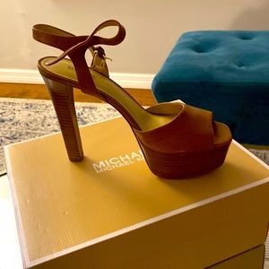 Brand New Michael By Micahel Kors Brown Sandals